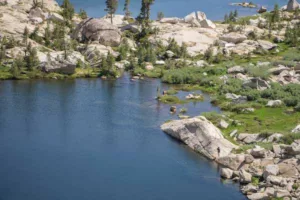 Alpine Lakes - Day 2 - Hike to Lakeside Camp in Ansel Adams Wilderness