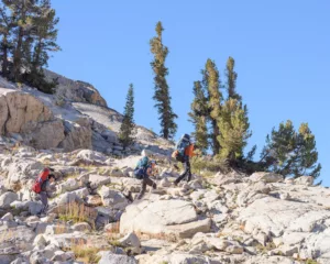 Trans-Sierra Trail to Mt. Whitney - Day 2 - Camp along Ferguson Creek