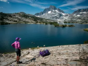 John Muir Trail: Agnew Meadows to Tuolumne Meadows - Day 3 - Explore Thousand Island Lake on the John Muir Trail