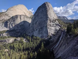 John Muir Trail Northbound: Florence Lake to Yosemite Valley - Day 13 - Descend along the JMT with views of the Mist Trail, exit Yosemite Valley